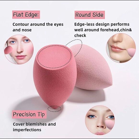 7pc Makeup Sponge Set - Picture 8 of 9